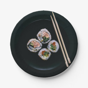 Assiettes En Carton Plaques à papier de sushi