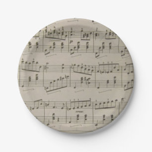 Assiettes En Carton Plaques à papier de valse courantes