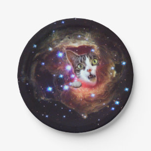 Assiettes En Carton Plaques à papier drôles de LOL "de chats de