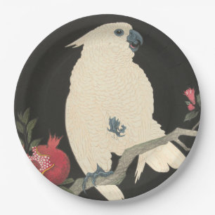 Assiettes En Carton Plaques à papier japonaises vintages de beaux-arts