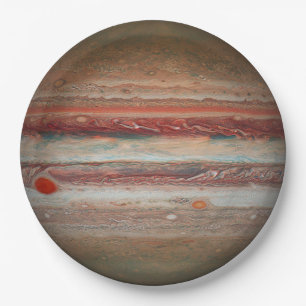 Assiettes En Carton Plaques à papier jetables d'astronomie de Jupiter