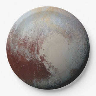 Assiettes En Carton Plaques à papier jetables d'astronomie de Pluton