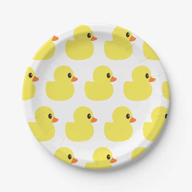 Assiettes En Carton " Plaques à papier mignonnes "en caoutchouc (Devant)