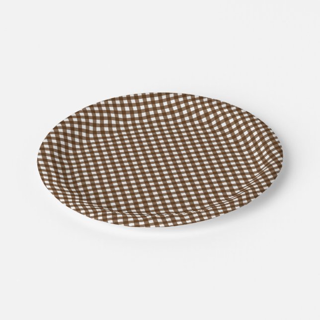 ASSIETTES EN CARTON PLAQUES CHEX 14-BROWN-PAPIER (Angle)