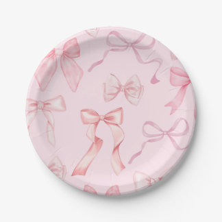 Assiettes En Carton Plaques de cabot roses - Plaques Tutu mites