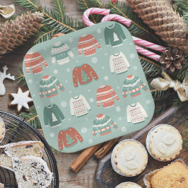 Assiettes En Carton Plaques de dessert de fête moche