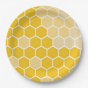 Assiettes En Carton Plaques de fête à thème pour abeilles