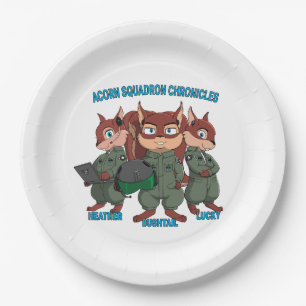 Assiettes En Carton Plaques de fête de Bushtail
