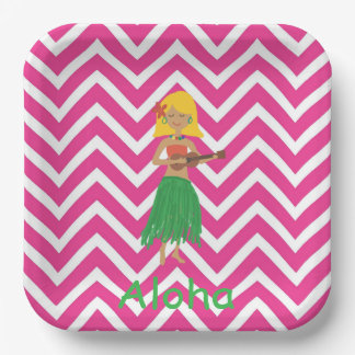 Assiettes En Carton Plaques de fête pour votre prochain luau !