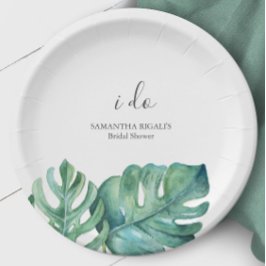 Assiettes En Carton Plaques de Fêtes des mariées jetables Feuilles de 