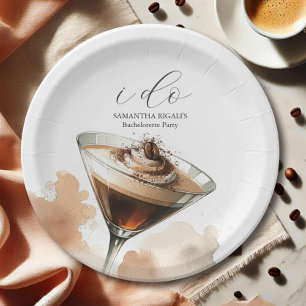 Assiettes En Carton Plaques de Fêtes des mariées jetables Thème Espres