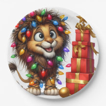 Plaques de Lion de Noël