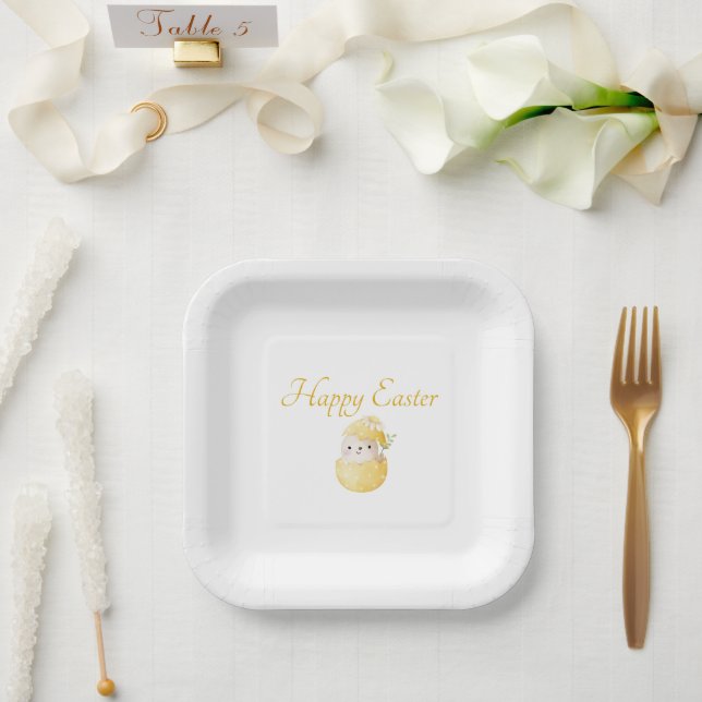 Assiettes En Carton Plaques de papier (Mariage)