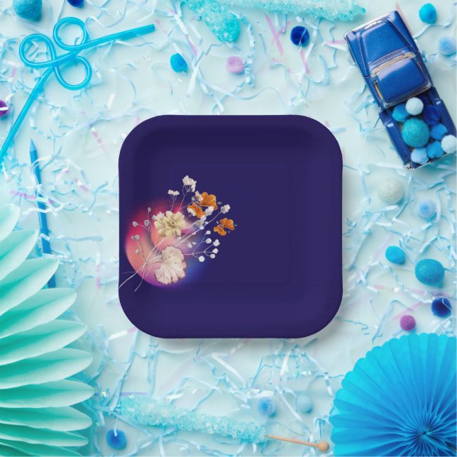 Assiettes En Carton Plaques de papier (Fête)