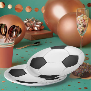 Assiettes En Carton Plaques de papier à billes de soccer