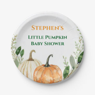 Assiettes En Carton Plaques de papier Baby shower Halloween