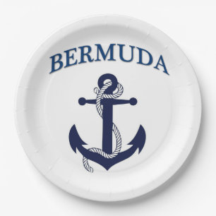 Assiettes En Carton Plaques de papier Bermudes !