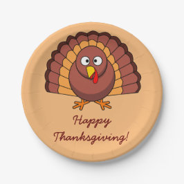 Assiettes En Carton Plaques de papier Bon thanksgiving personnalisées 