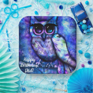 Assiettes En Carton Plaques de papier d'anniversaire personnalisables 