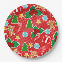 Plaques de papier de Noël