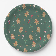 Plaques de papier de Noël en pain d'épices