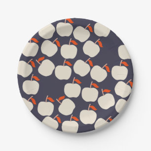 Assiettes En Carton Plaques de papier de petite pomme