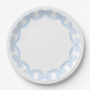 Assiettes En Carton Plaques de papier de vaches d'aquarelle du milléna
