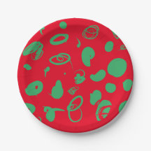 Plaques de papier design festives