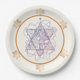 Assiettes En Carton Plaques de papier élégantes