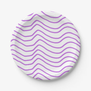 Assiettes En Carton Plaques de papier en ligne violet