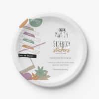 Plaques de papier et de parties