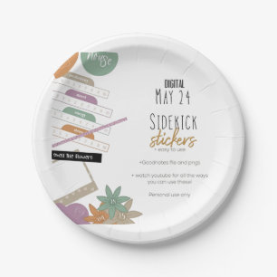 Assiettes En Carton Plaques de papier et de parties