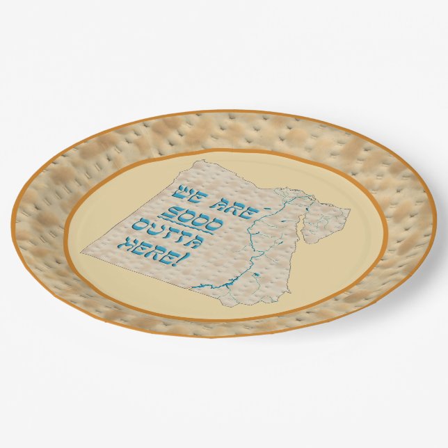 Assiettes En Carton Plaques de papier Exodus (Angle)