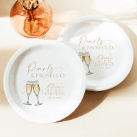 Plaques de papier Fête des mariées Pearls et Prose