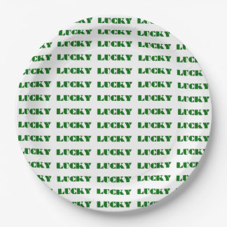Assiettes En Carton Plaques de papier Lucky