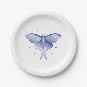 Assiettes En Carton Plaques de papier Luna Moth