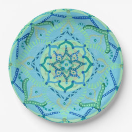 Assiettes En Carton Plaques de papier Mandala