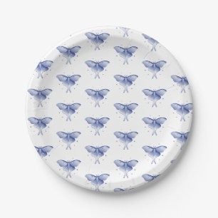 Assiettes En Carton Plaques de papier Motif Luna Moth