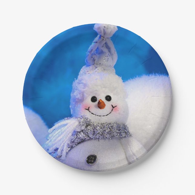 Assiettes En Carton Plaques de papier Noël (Devant)