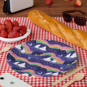 Assiettes En Carton Plaques de papier Northern Lights