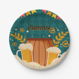 Assiettes En Carton Plaques de papier Oktoberfest