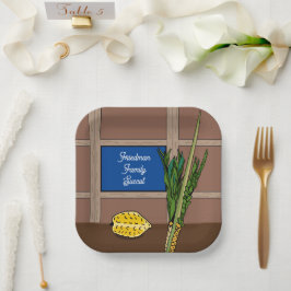 Assiettes En Carton Plaques de papier personnalisées Succot