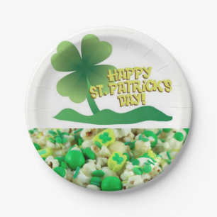 Assiettes En Carton Plaques de papier Saint Patrick's Day