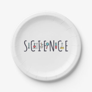 Assiettes En Carton Plaques de papier scientifique