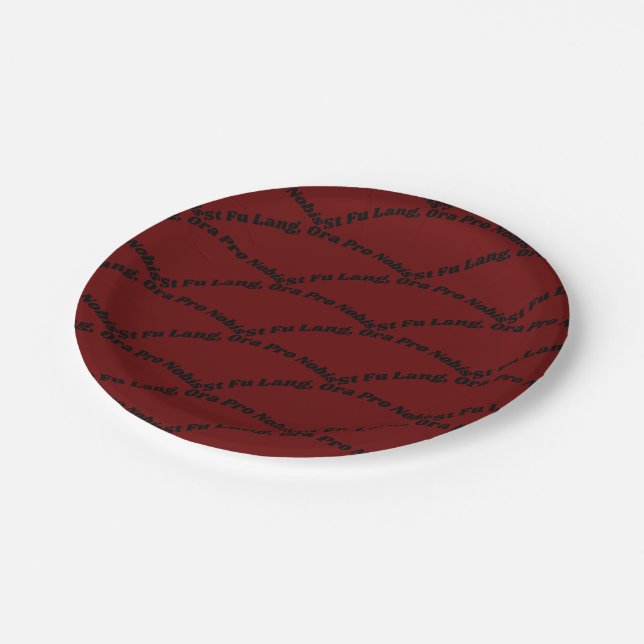 Assiettes En Carton Plaques de papier St Fu Lang (Angle)
