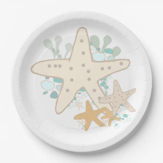 Assiettes En Carton Plaques de papier Starfish