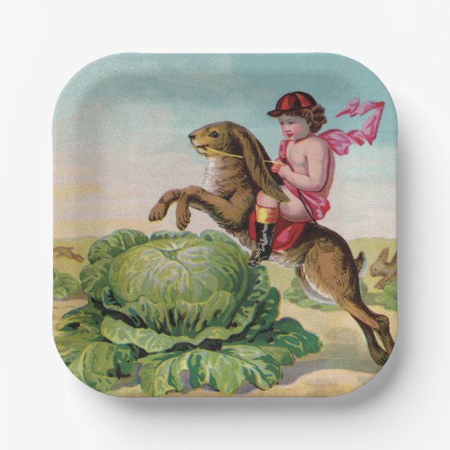 Assiettes En Carton Plaques de papier Steeplechase pour patchs superbe (Recto)