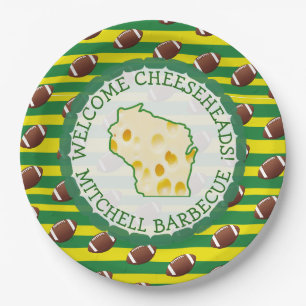 Assiettes En Carton Plaques de papier-tête de fromage personnalisées