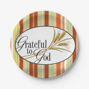 Assiettes En Carton Plaques de papier Thanksgiving