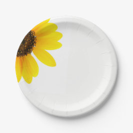 Assiettes En Carton Plaques de papier tournesol Sunny
